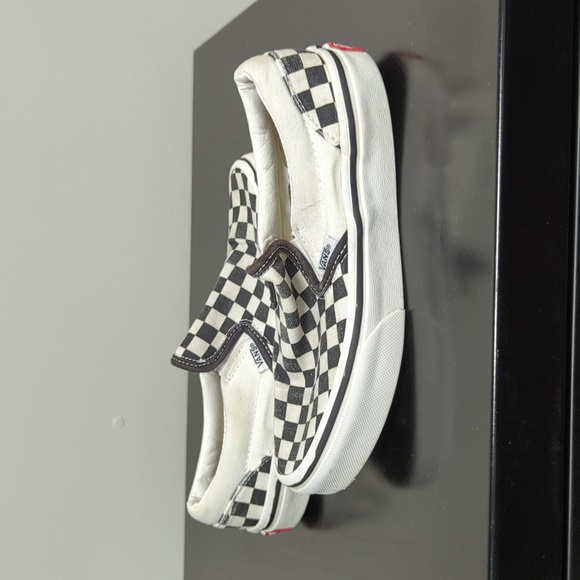 Vans Other - Vans Classic Slip-on Kids Black and White Checkered Shoes